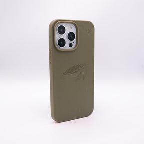 iPhone 15 pro Hülle - grün - "TURTLE" - nachhaltig