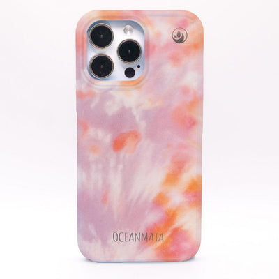 iPhone 14 pro max case - coral orange - "Coralful" - sustainable