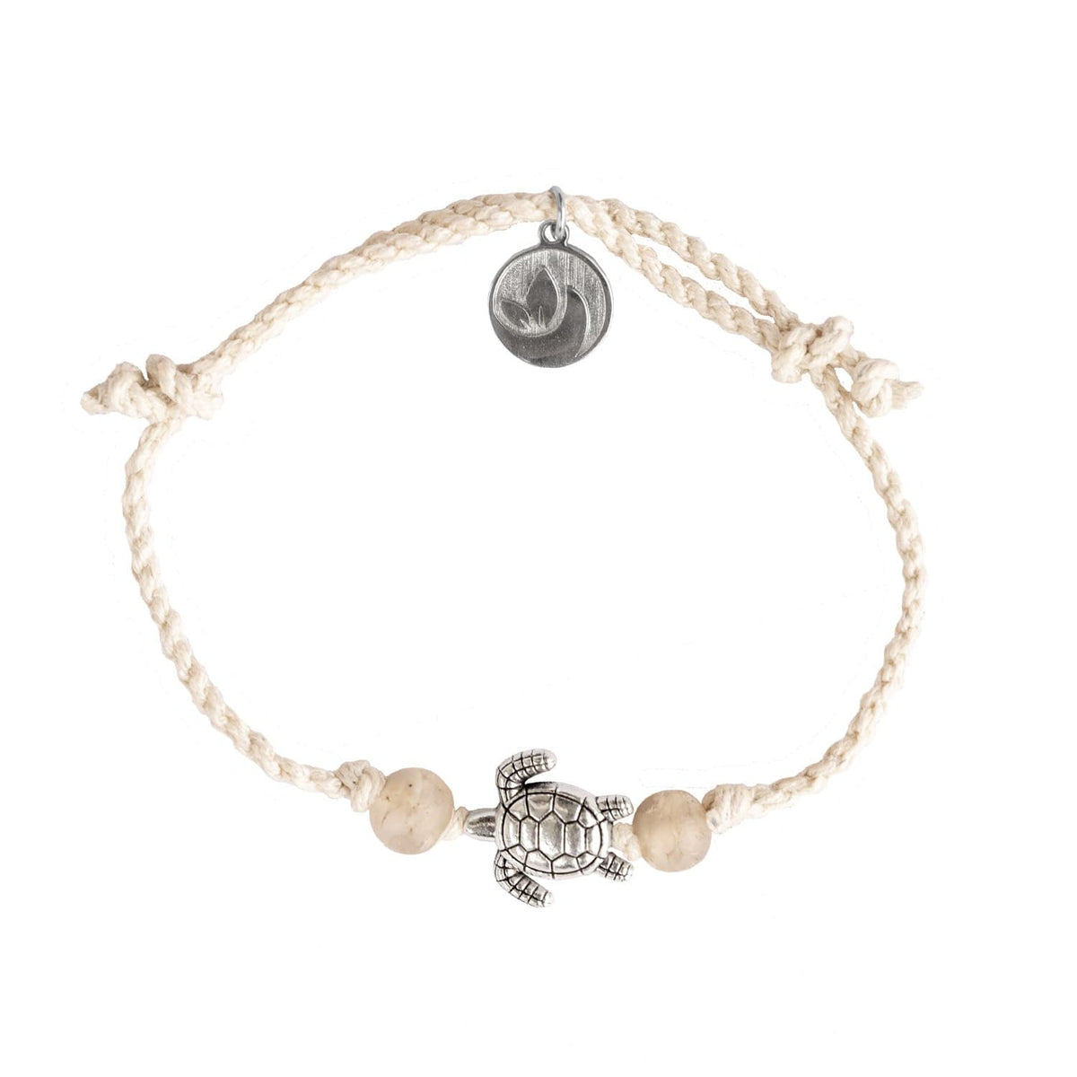 Armband weiß "TURTLE" Patenschaft