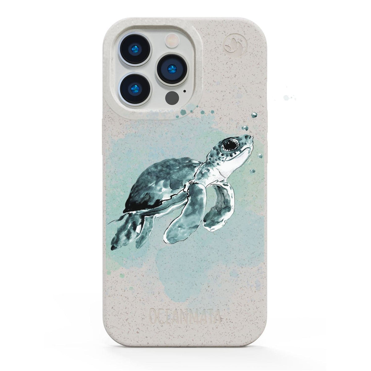 iPhone 16 pro max Hülle - Schildkröte grün - "Baby Turtle" - nachhaltig