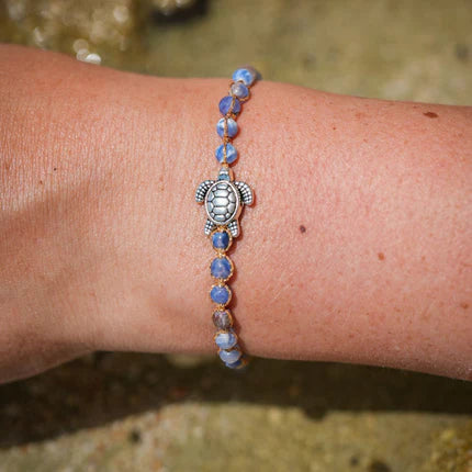 Armband türkis - "Stone" Edition