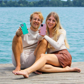 iPhone 17 Hülle - türkis - nachhaltig