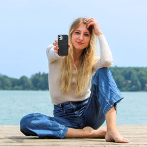 iPhone 17 Hülle - schwarz - nachhaltig