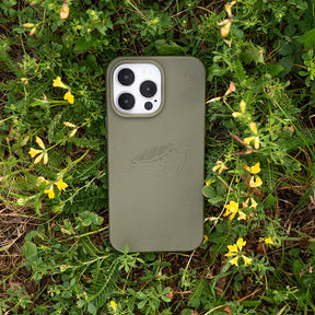 iPhone Xs max Hülle - grün - "TURTLE" - nachhaltig – Ansicht 4