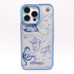 iPhone 13 pro max Hülle - Wal blau - "WhaleLife" - nachhaltig