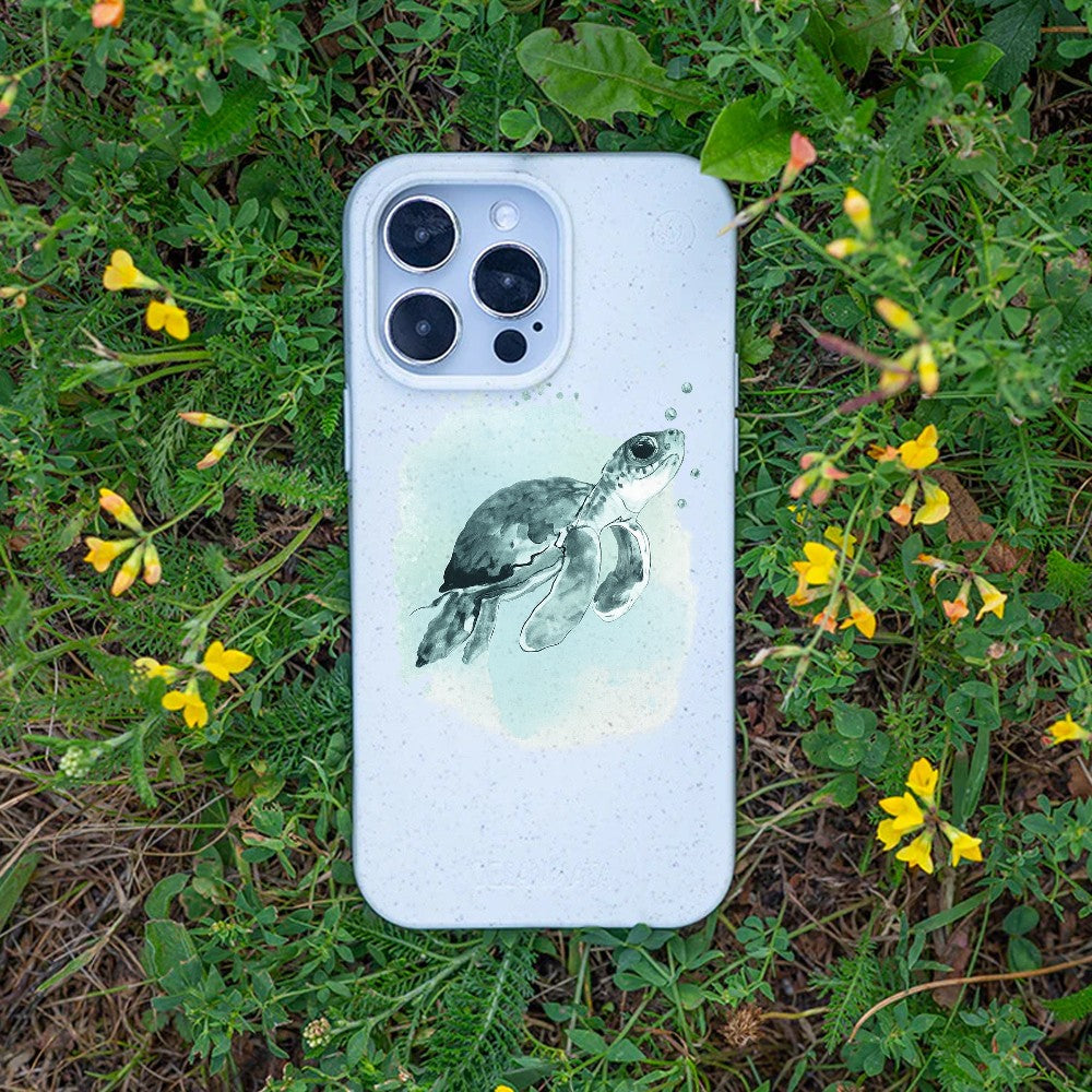 Biologisch abbaubare Handyhülle Samsung A56 Babyturtle — kompostierbar — Bonus