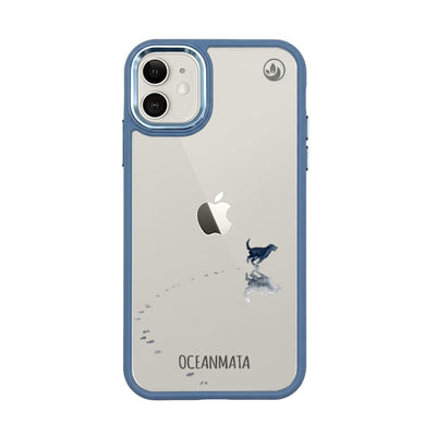 iPhone 11 Hülle - Hund Strand - "beachsiderun" - nachhaltig