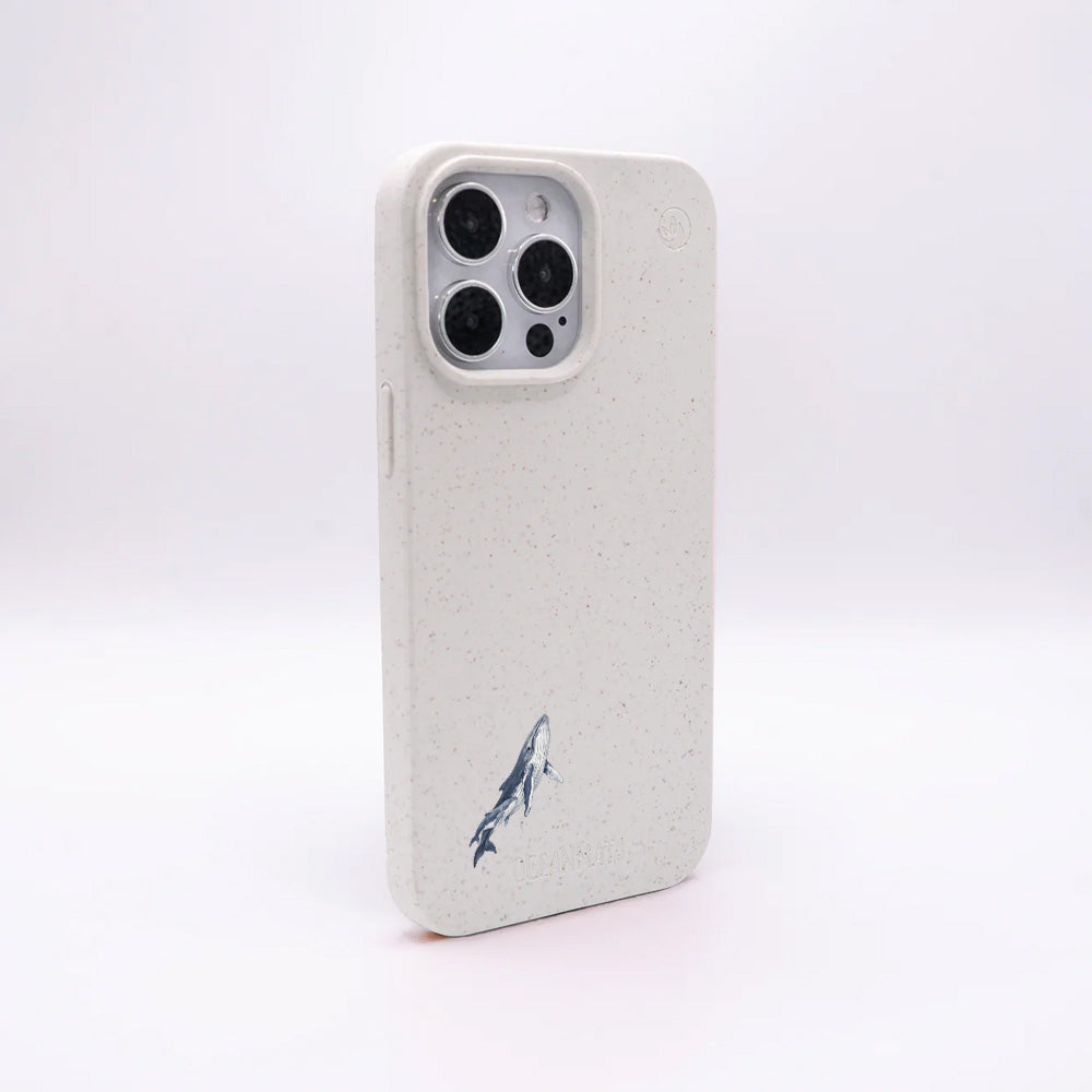 iPhone 17 Hülle - Buckelwal weiß - "OceanLullaby" - nachhaltig