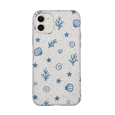 iPhone 11 Case - Coral White - "BlueCoralLife" - sustainable