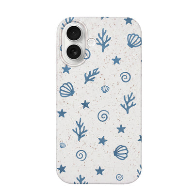 iPhone 17 Case - Coral White - "BlueCoralLife" - sustainable