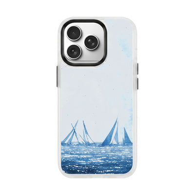 Samsung S26+ Hülle - segeln blau - "BlueHorizon" - nachhaltig