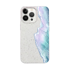 Biologisch abbaubare Handyhülle iPhone 13 pro max Bluehour — kompostierbar — Vorderseite
