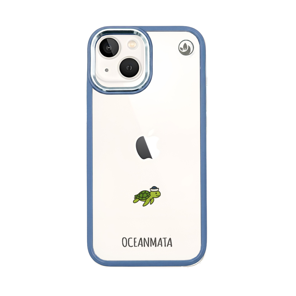 iPhone 13 mini Hülle - Schildkröte - "Captain Turtle" - nachhaltig