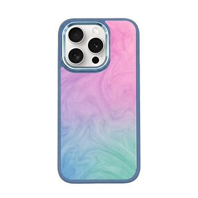 iPhone 15 pro max hoesje - "Gekleurd marmer" duurzaam
