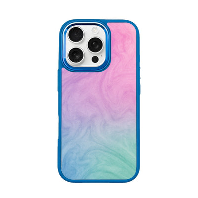 iPhone 16 pro max case - "Colored Marble" - sustainable