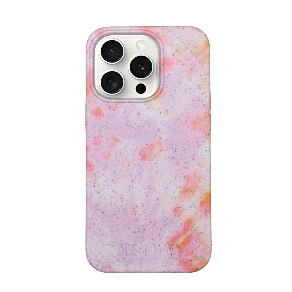 iPhone 15 pro Hülle - Koralle orange - "Coralful" - nachhaltig