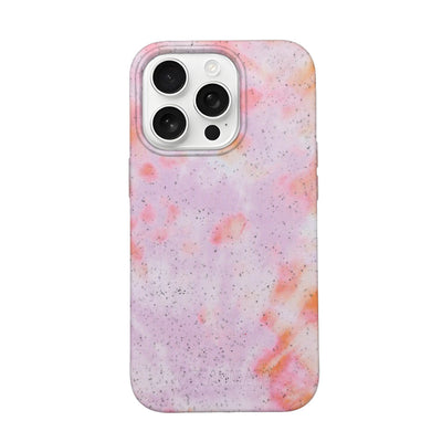 iPhone 16 pro max case - coral orange - "Coralful" - sustainable