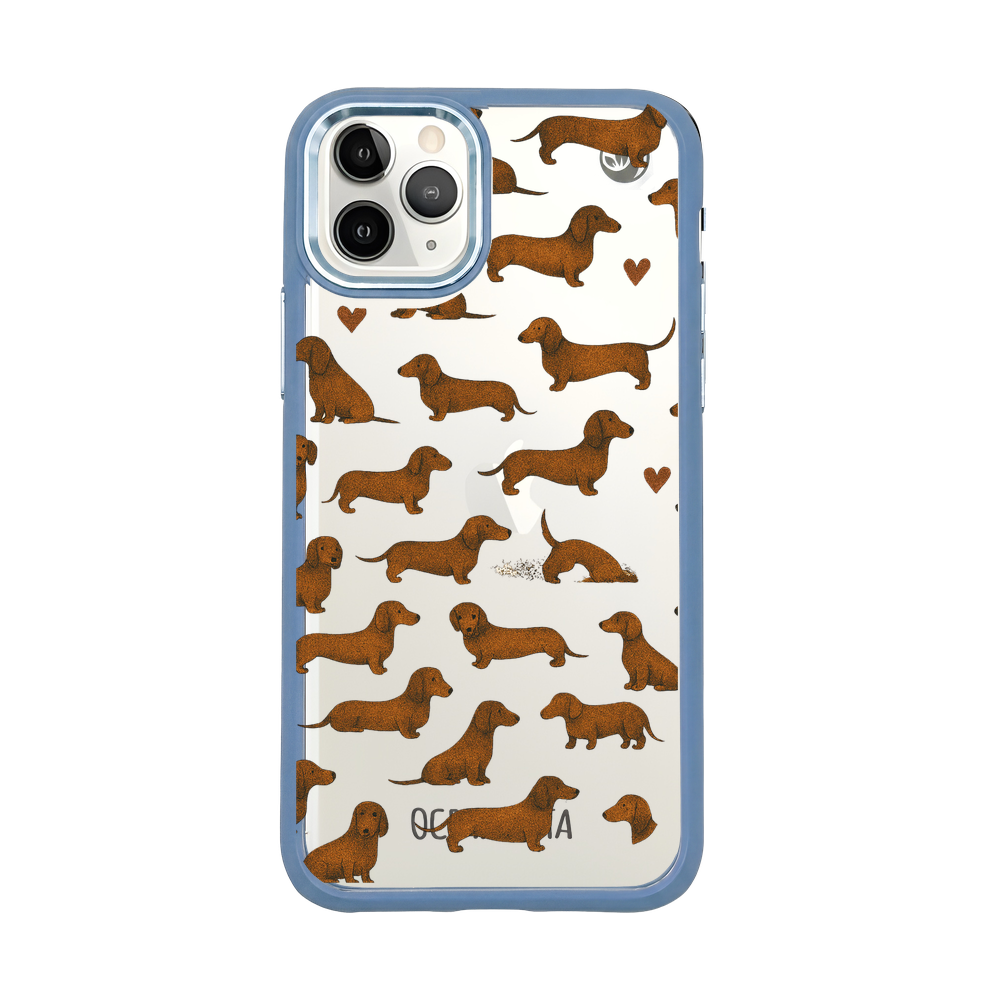 iPhone 11 pro hoesje - Teckel - "Teckel" - duurzaam