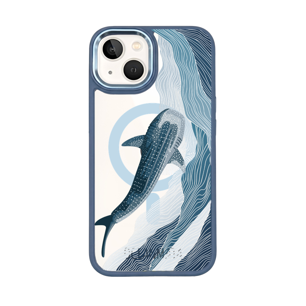 iPhone 13 Hülle - Walhai blau - "DeepWater" - nachhaltig