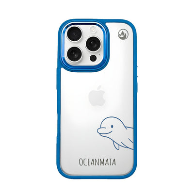 iPhone 16 pro max case - Dolphin - "Finni" - sustainable