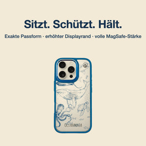 Nachhaltige Handyhülle iPhone 17 Air Surfwelleaugsburg aus Ocean Plastic — Passform & MagSafe