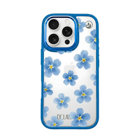 iPhone 16 pro max hoesje - vergeet-me-nietje - duurzaam