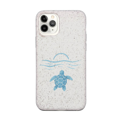 iPhone 11 Pro Case - white - "Into the Sun" - sustainable