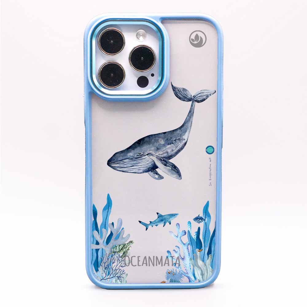 iPhone 14 pro Hülle - Meer blau - "Ocean" - nachhaltig