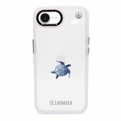 iPhone 16e Case - Turtle Blue - "Shellie" - sustainable