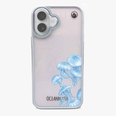 iPhone 17 Case - jellyfish blue - "Jellies" - sustainable