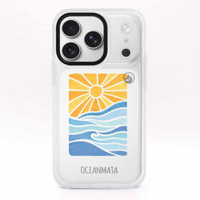 iPhone 17 pro Hülle - Meer blau - "Sun&Sea" - nachhaltig