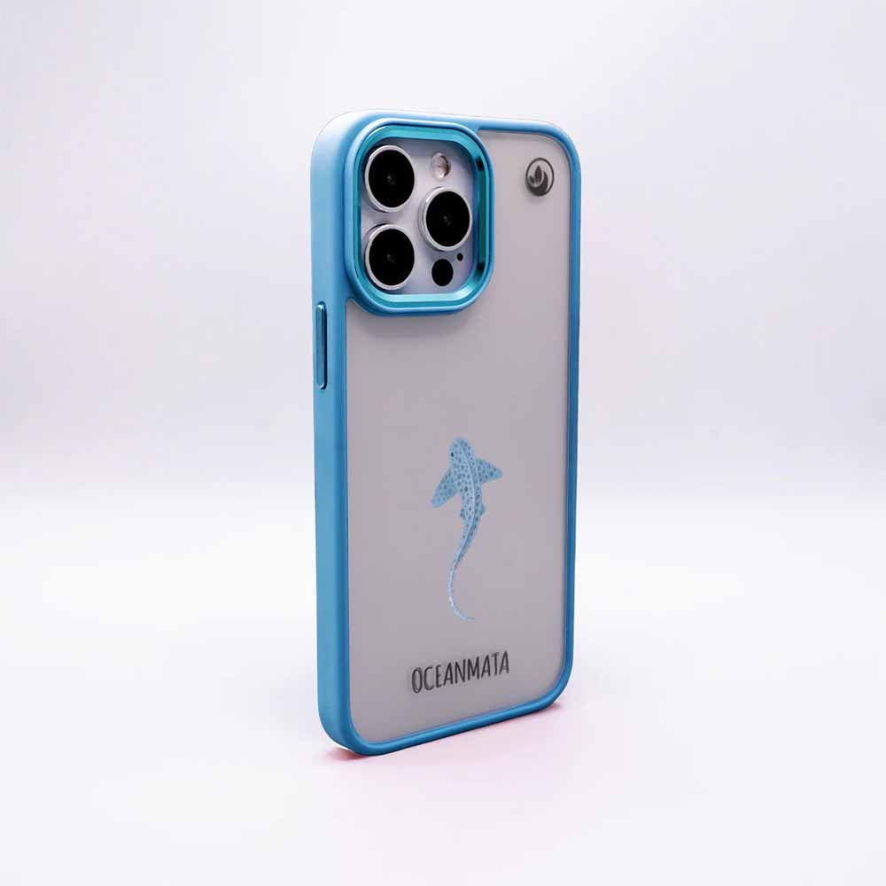 Samsung S24 Ultra Hülle - Leopardenhai blau - "BlueLeopard" - nachhaltig