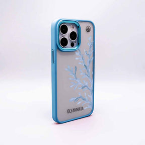 iPhone 16 pro max Hülle - Coral blau - "CoralBlue" - nachhaltig