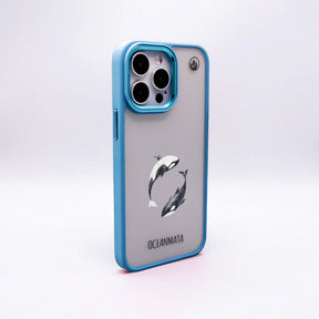 iPhone 13 pro Hülle - Orca blau - "OrcaFlow" - nachhaltig