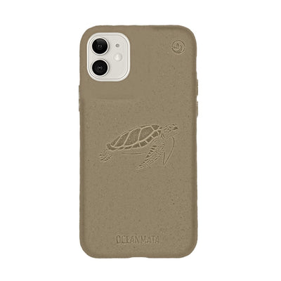 iPhone 11 case - green - "TURTLE" - sustainable