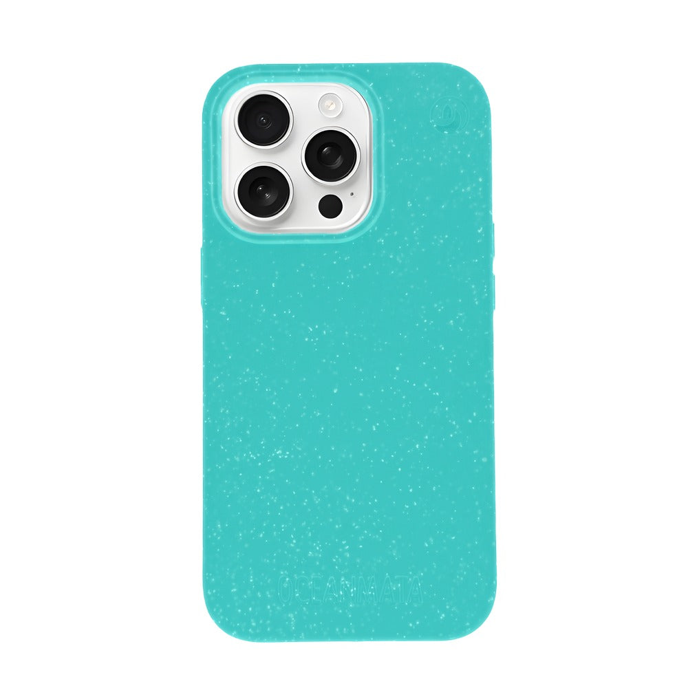 nachhaltige Bio-Hülle türkis