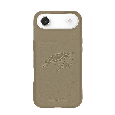 iPhone 17 air case - green - "TURTLE" - sustainable