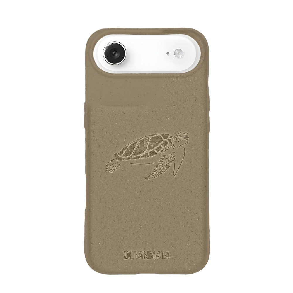 iPhone 17 air Hülle - grün - "TURTLE" - nachhaltig