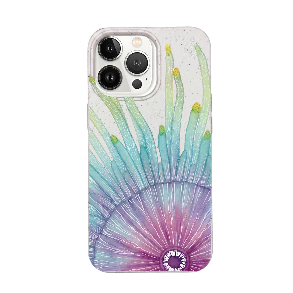 Biologisch abbaubare Handyhülle iPhone 13 pro max Jellybutton — kompostierbar — Vorderseite