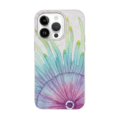 iPhone 14 pro max Hülle - weiß - "jellybutton" - nachhaltig