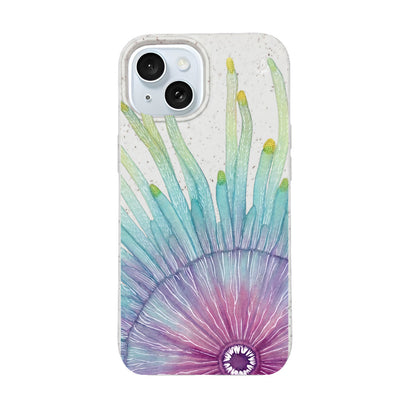 iPhone 15 Hülle - weiß - "jellybutton" - nachhaltig