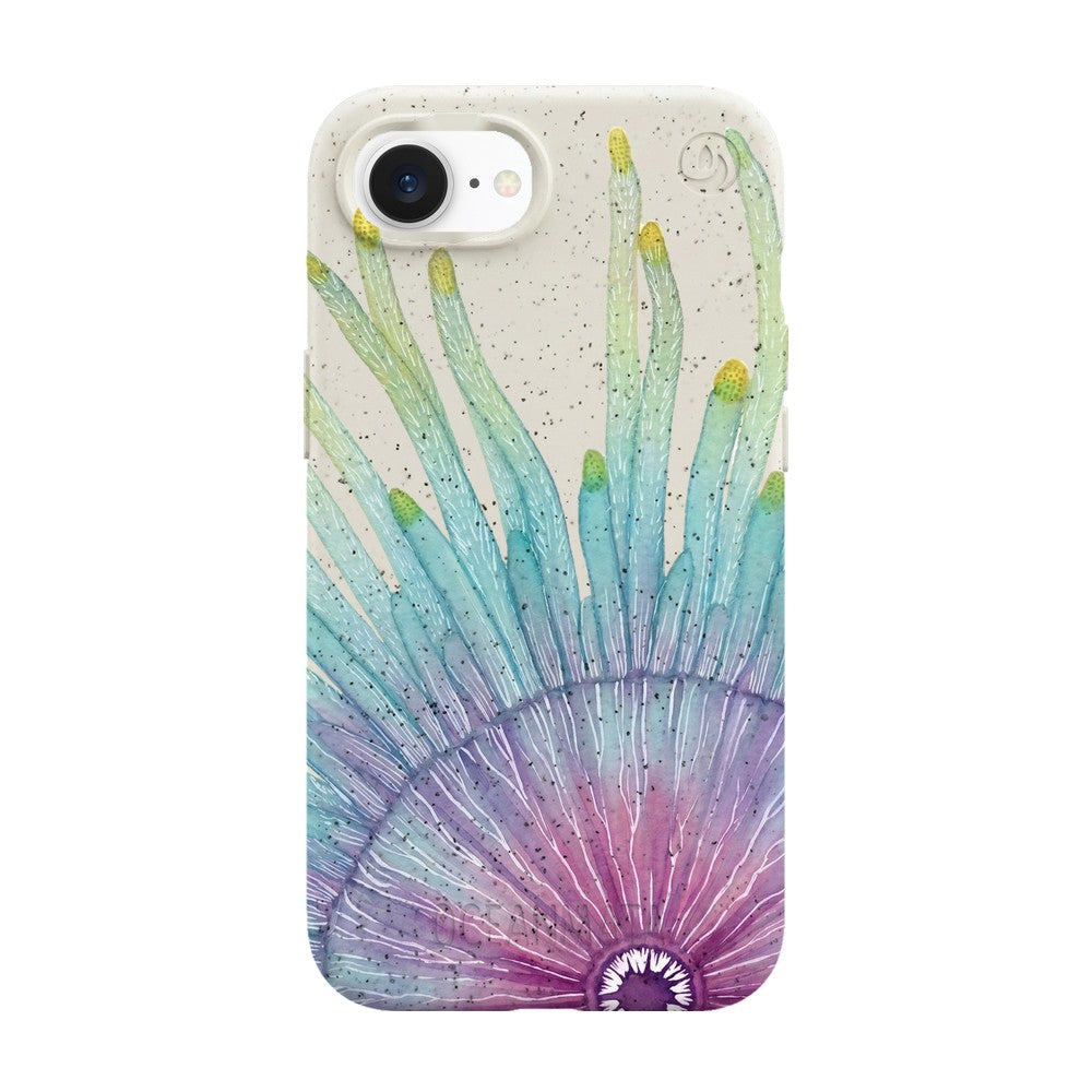 iPhone 16e Hülle - weiß - "jellybutton" - nachhaltig