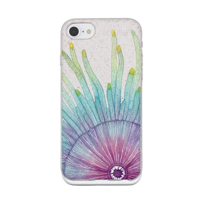 iPhone SE/7/8 Case - white - "jellybutton" - sustainable