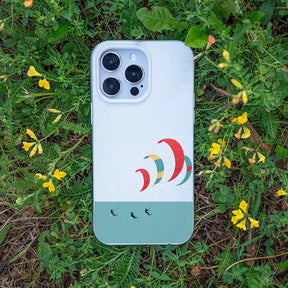 Biologisch abbaubare Handyhülle Google Pixel 9 / 9 Pro Kitesurf — kompostierbar — Bonus