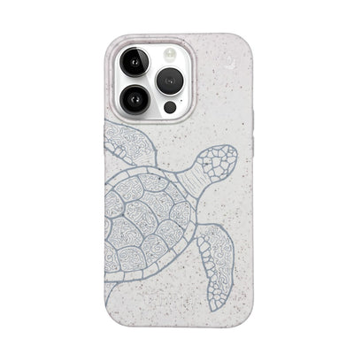 iPhone 14 Pro Case - Colorful Turtle - "Kura-Kura" - Sustainable