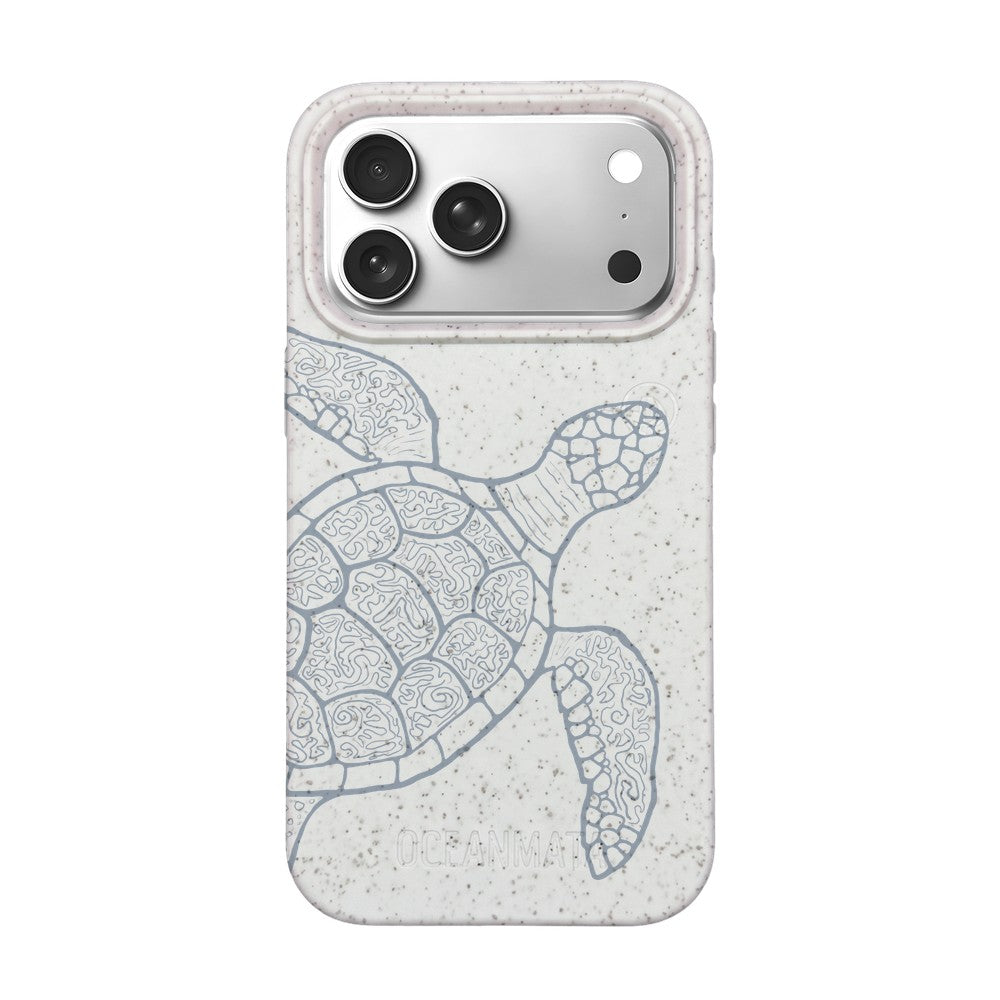 iPhone 17 pro Hülle - Schildkröte bunt - "Kura-Kura" - nachhaltig