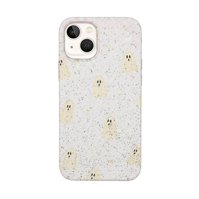 iPhone 13 mini Case - Ghost white - "LittleGhost" - sustainable