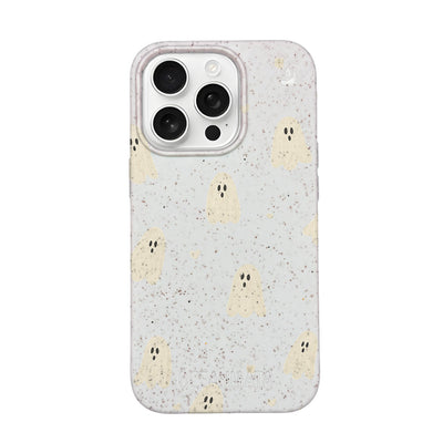 iPhone 16 Pro Max Case - Ghost White - "LittleGhost" - sustainable