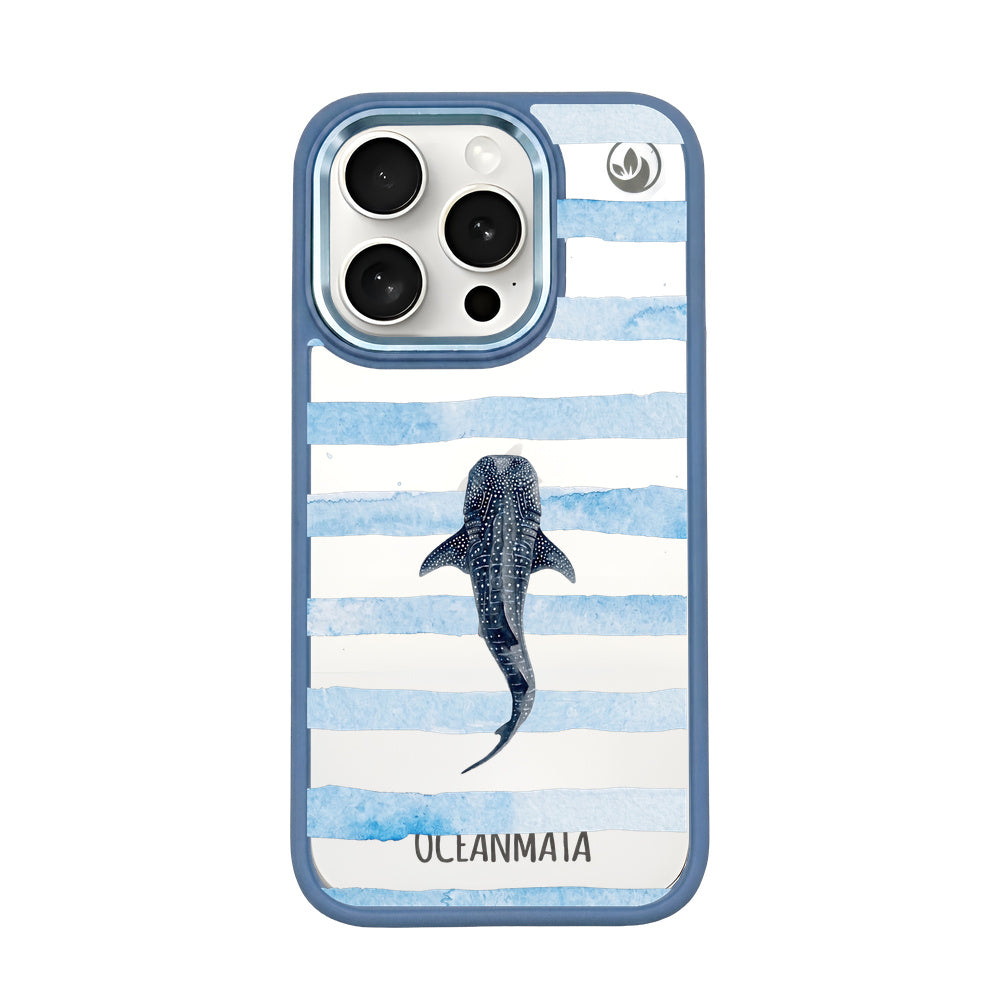 Nachhaltige Handyhülle iPhone 15 pro max Lonewanderer aus Ocean Plastic — Vorderseite