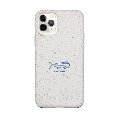 iPhone 11 pro Case - Fish white - "MahiMahi" - sustainable